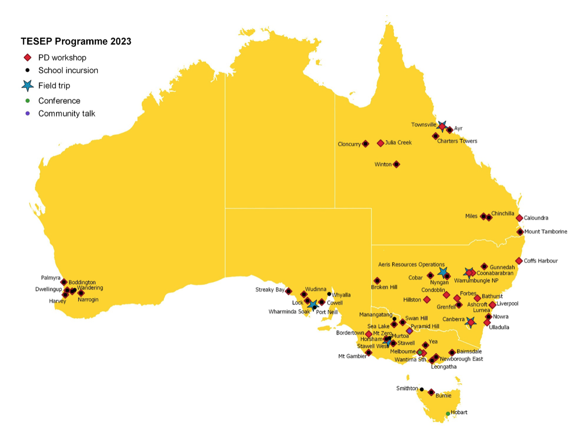 TRSEP Map 2023